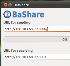 BaShare face transferuri de fișiere simple pentru prietenii dvs. [Linux] / Linux